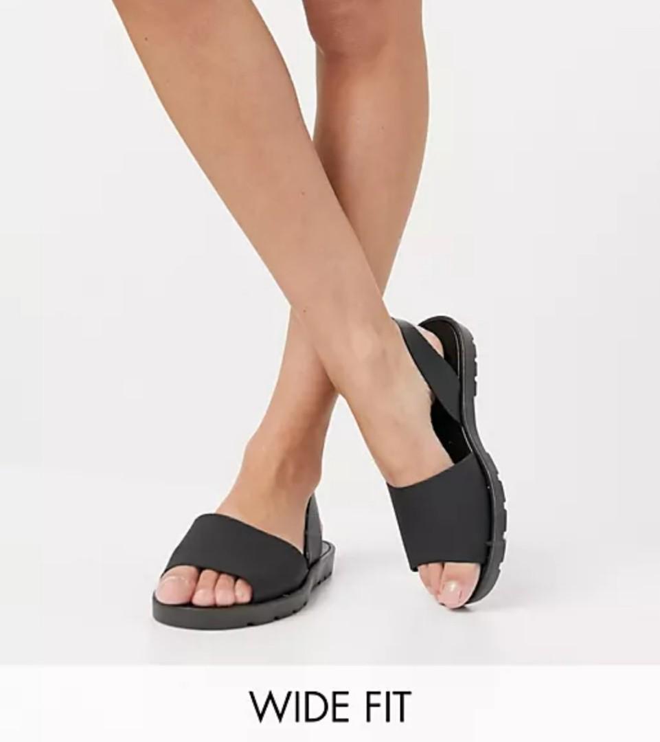 London rebel double discount buckle flat sandals