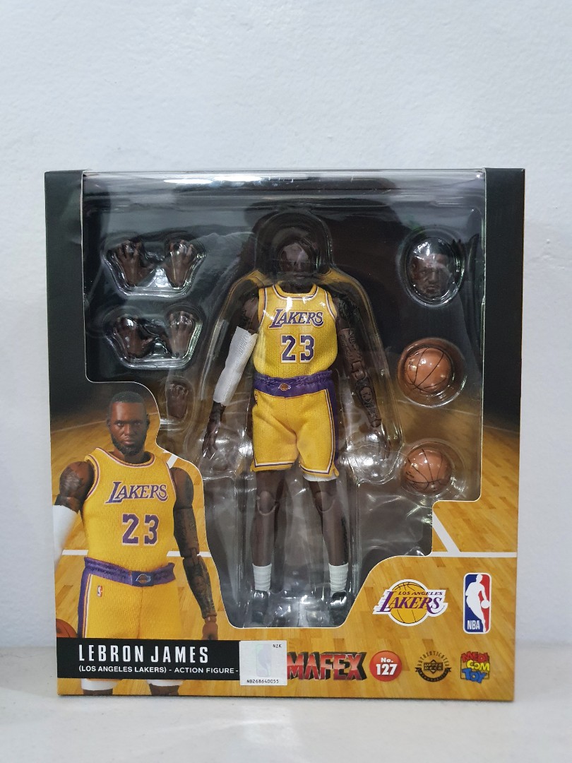 MAFEX Lakers LeBron James Action Figure