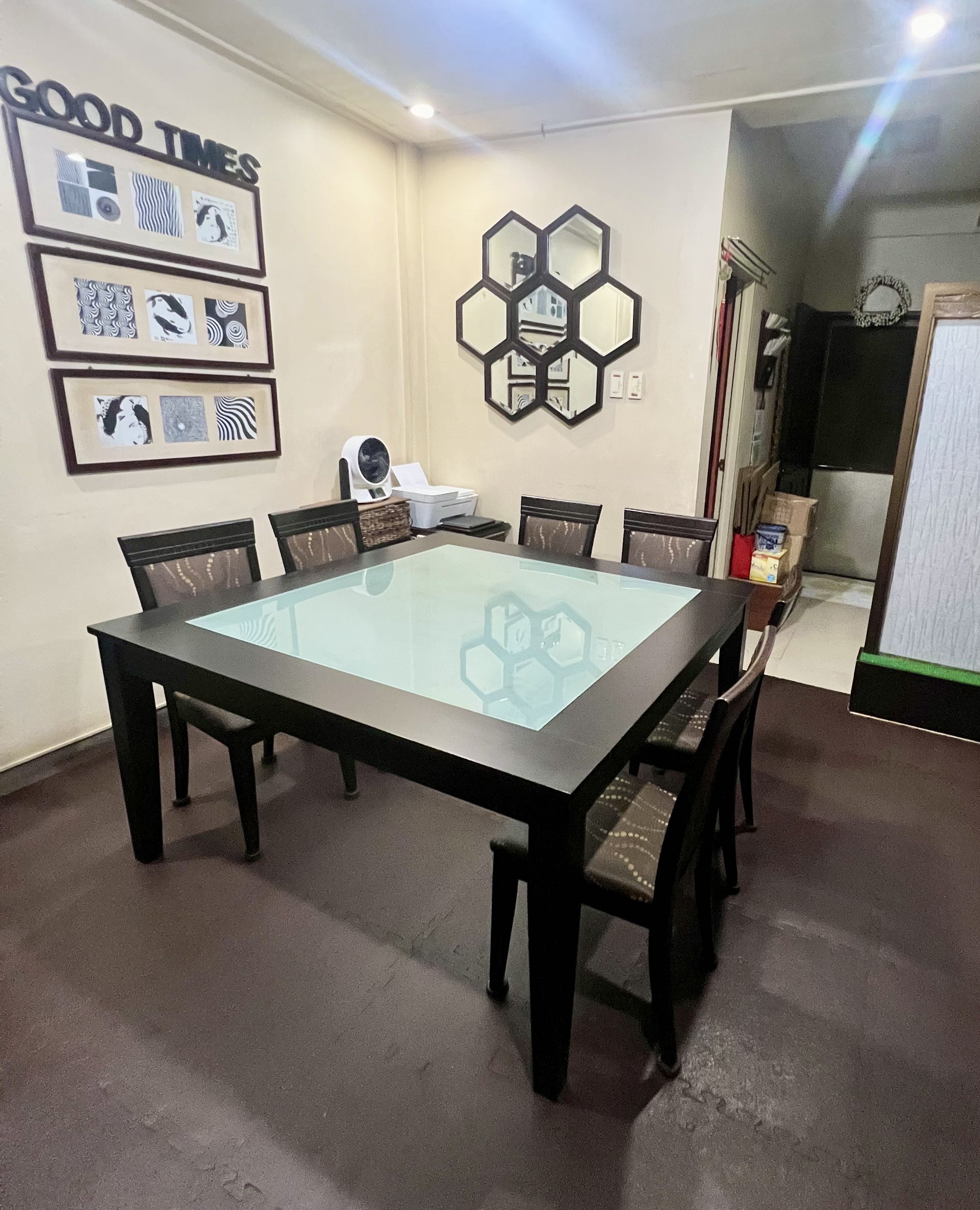 Malaysian Rubber Wood Dining Set, Furniture & Home Living, Furniture