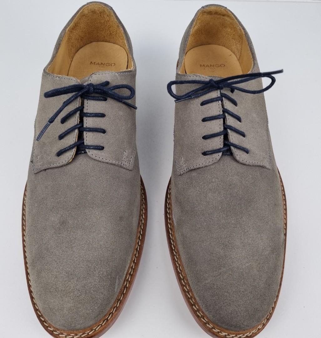 Mango sales suede shoes