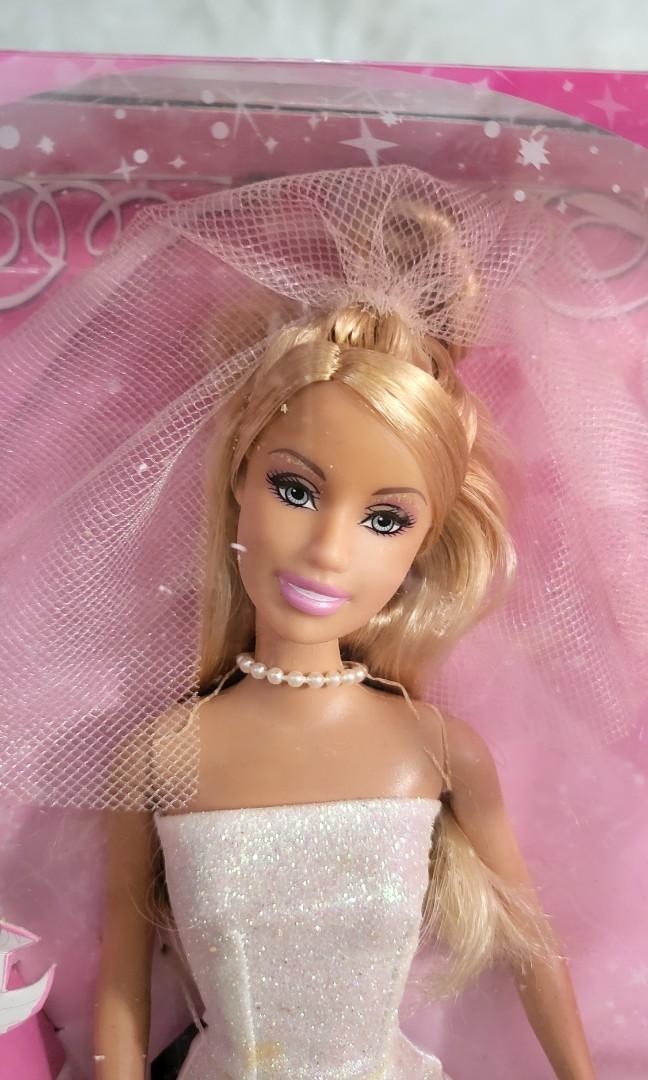 Mattel 2009 Barbie Wedding Day Sparkle Hobbies Toys Toys