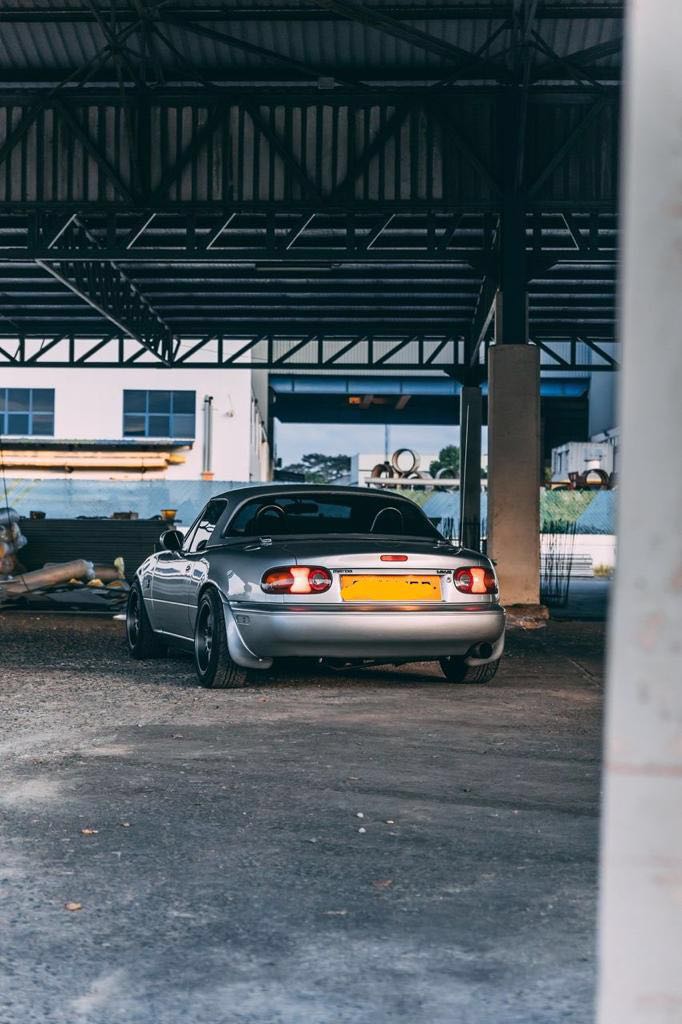 Mazda MX-5 NA Manual (Category: Used Cars) located in Singapore. Submitted by deb12345 (Listing ID 1006728188, Image 3). Description: COE Expiry: 31 Mar 2029 - momo steering - Greddy water temp - koyorad intercooler - Tein Flex-Z suspension - fujisutbo RM01A - Yokohama Advan AD08 tyres - firdanza short shifter - new lower arm bush - new header rail seal - new craven speed door bush - new door weatherstrip - new front windscreen weather strip - ne