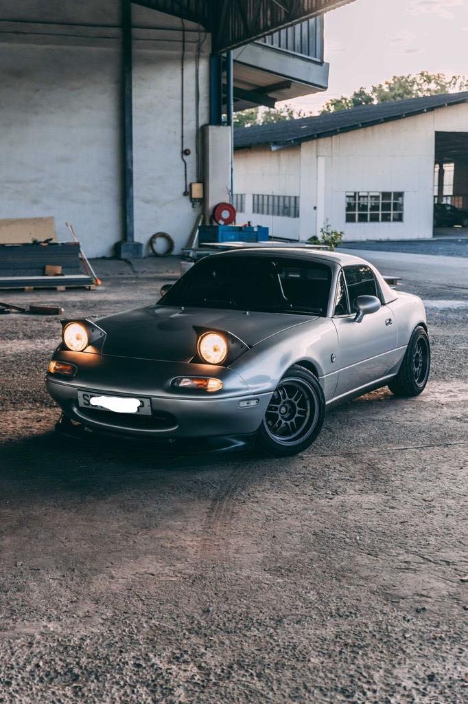 Mazda MX-5 NA Manual (Category: Used Cars) located in Singapore. Submitted by deb12345 (Listing ID 1006728188, Image 1). Description: COE Expiry: 31 Mar 2029 - momo steering - Greddy water temp - koyorad intercooler - Tein Flex-Z suspension - fujisutbo RM01A - Yokohama Advan AD08 tyres - firdanza short shifter - new lower arm bush - new header rail seal - new craven speed door bush - new door weatherstrip - new front windscreen weather strip - ne