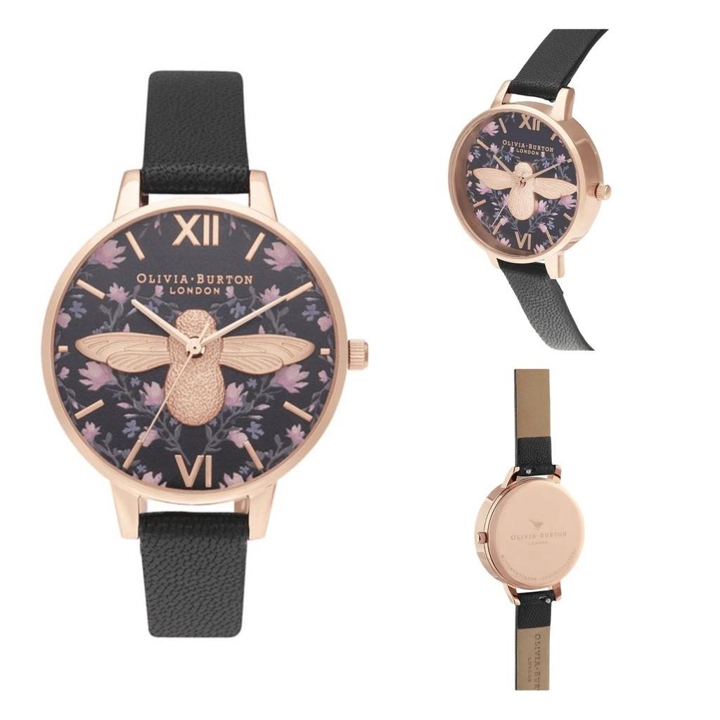 Md OLIVIA BURTON Meant to Bee Demi Black Women Watch Women s Fashion Watches Accessories Watches on Carousell