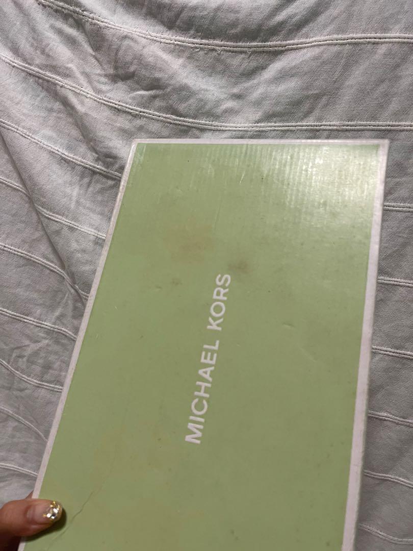 Michael kors eliza pump green best sale