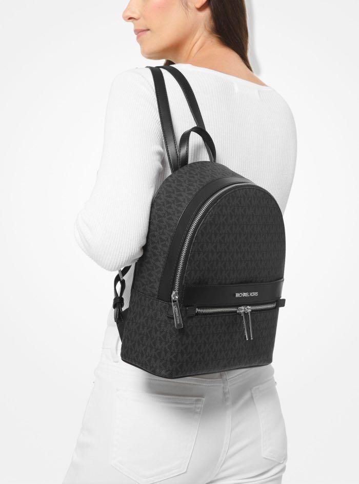 Michael Kors Kenly Medium Logo Backpack Women s Fashion Bags Wallets Backpacks on Carousell