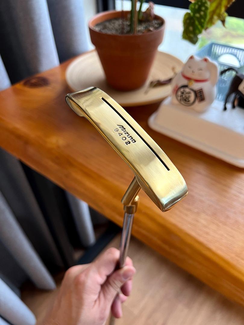 Mizuno 9402 Brass Putter Sports Equipment Sports Games Golf