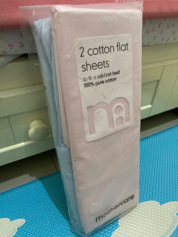 Mothercare flat 2024 sheets