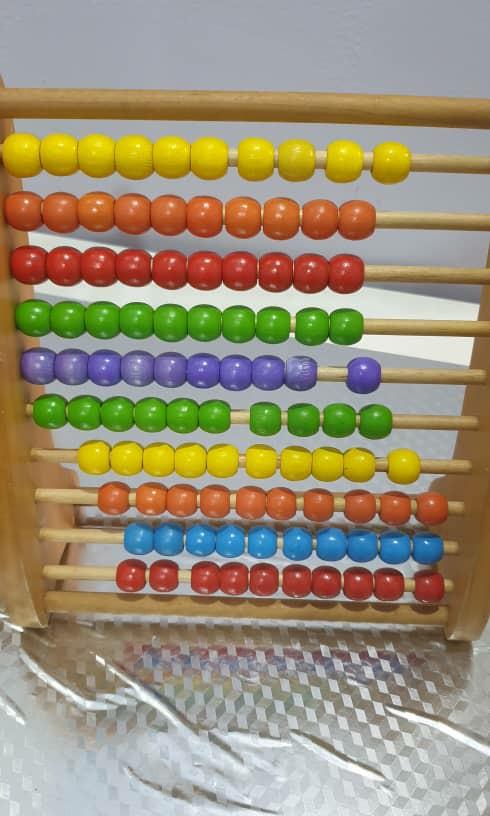 Wooden abacus mothercare discount