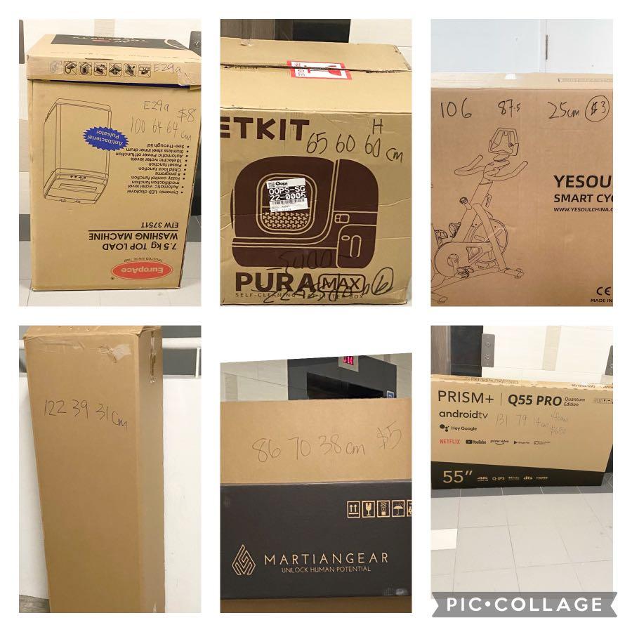 Moving house carton box jumbo huge large medium warehouse extra space ...