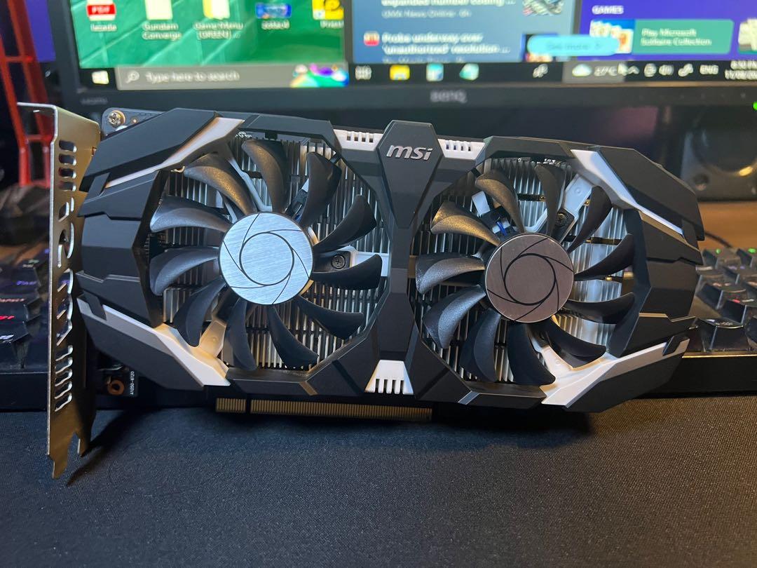 Msi 1050 ti dual fan sales