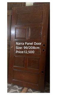 narra heavy panel door