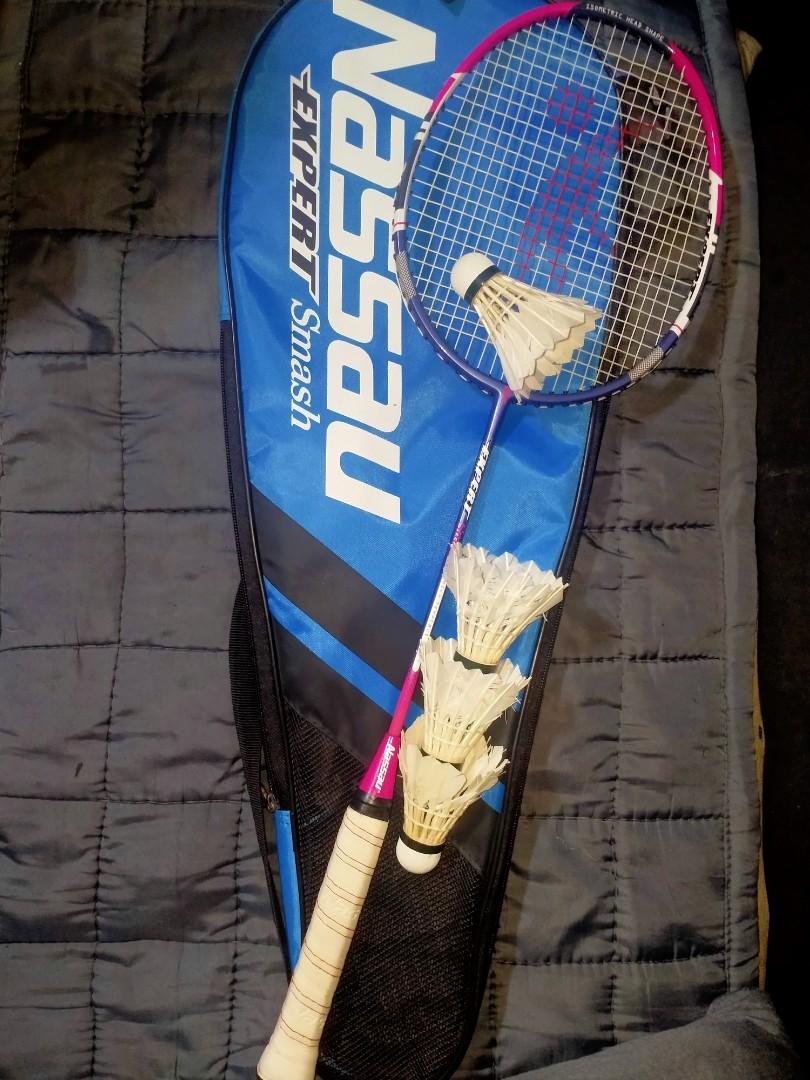 NASSAU EXPERT SMASH (Badminton Racket Single, Sports Equipment