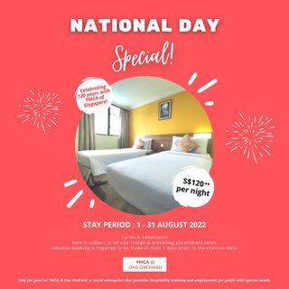 National Day Special at YMCA @ One Orchard