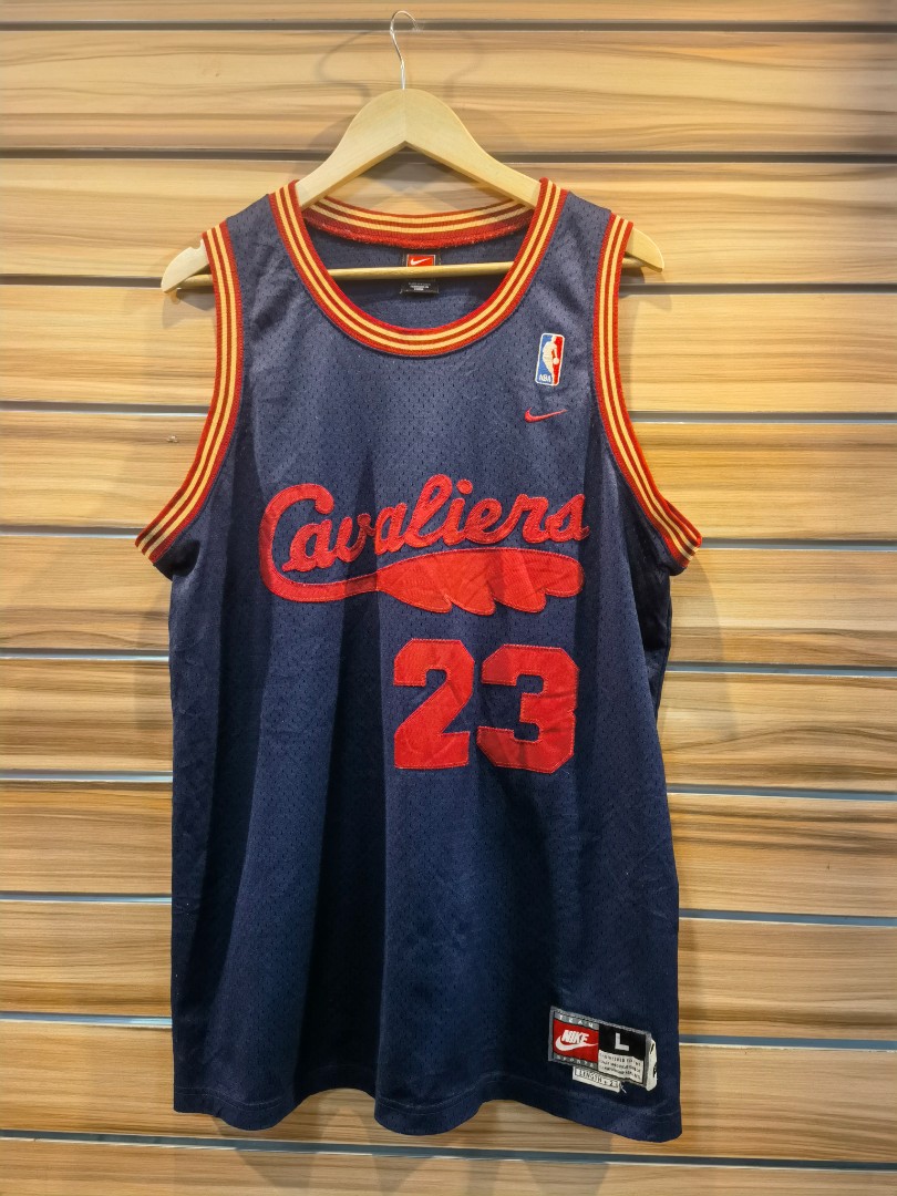 Vintage #23 LEBRON JAMES Cleveland Cavaliers NBA Nike Jersey L