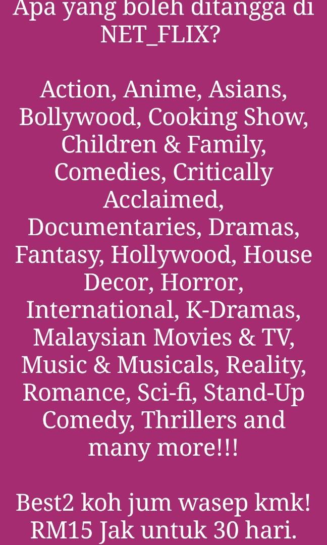 NETFLIX PREMIUM ACC, Announcements on Carousell