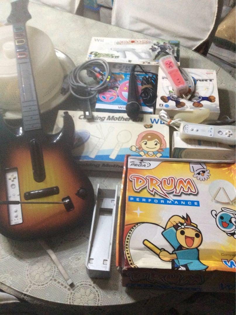 Nintendo Wii Accesories (Updated) (Category: In-Game Products) located in Quezon City. Submitted by marky1969 (Listing ID 1148120347, Image 1). Description: PLEASE READ! For Sale Only... Wii Guitar Hero....3999 SOLD 2 Wii Guitar Hero ( the other one has no back cover) Check pic 4-6...6k for 2 guitar.. Wii Guitar Hero Mic 999 Wii Zapper with Ghost Squad game 1199 SOLD 2 Wiimote with motion plus with 1 nunchuck...1499 Wiimote with motion plus with 