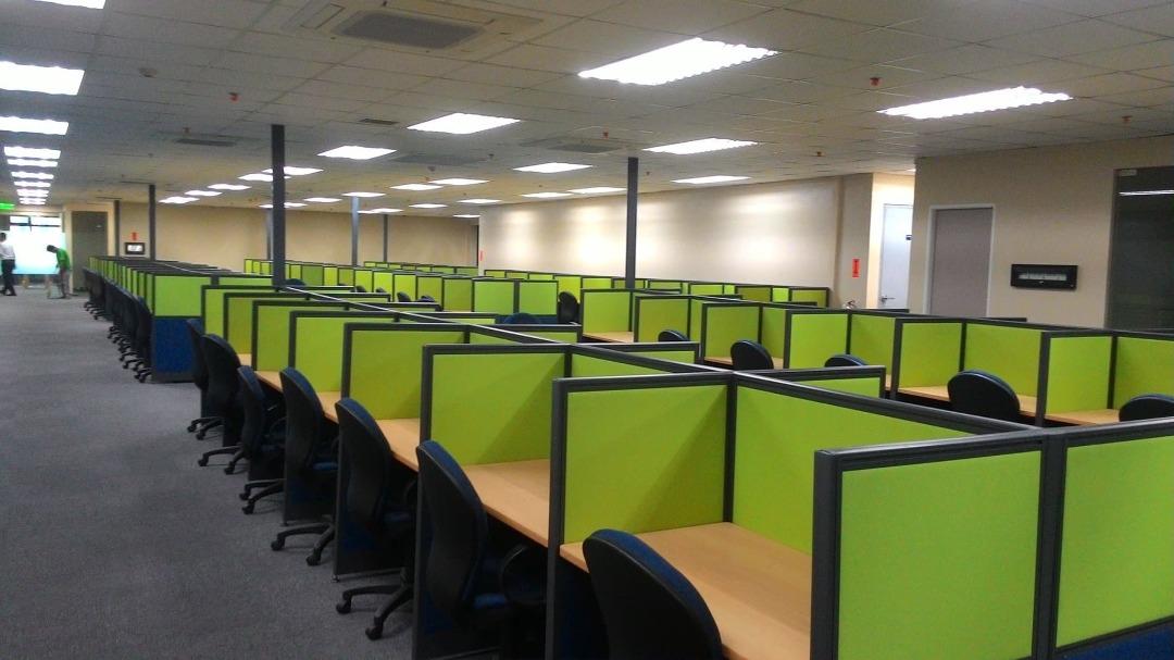 Office Partition, Modular workstation Cubicle, Furniture & Home Living ...