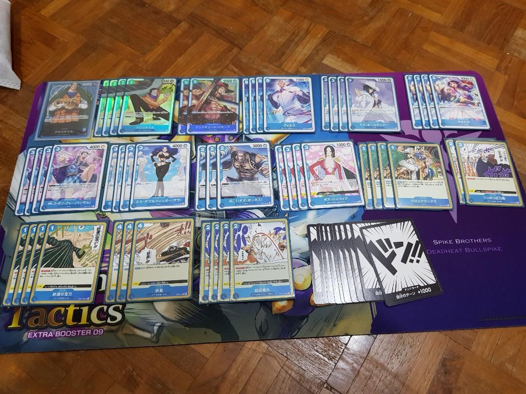 One Piece TCG Blue Crocodile Baroque Works Deck *Updated, Hobbies