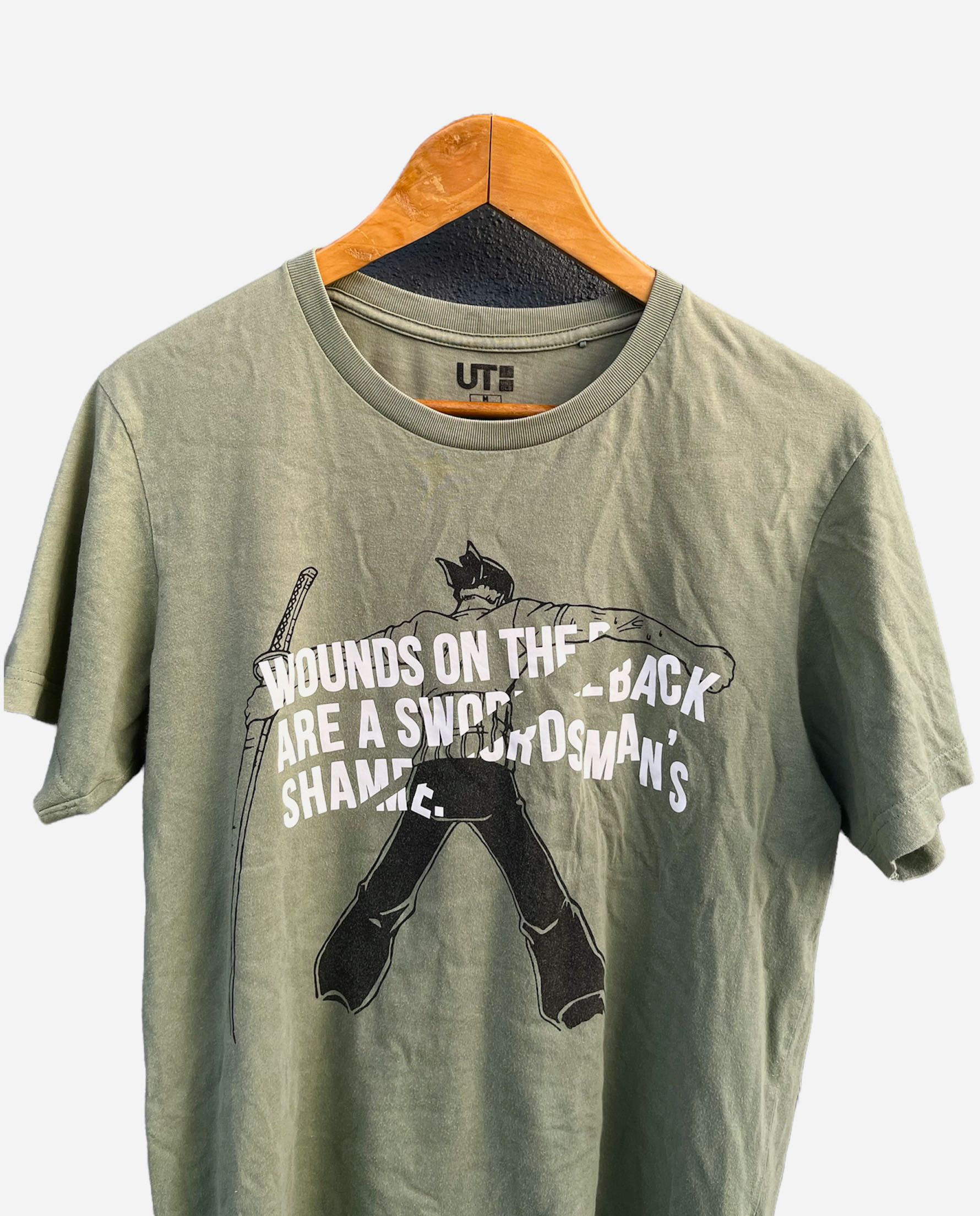 One Piece Zoro X Uniqlo Men S Fashion Tops Sets Tshirts Polo Shirts On Carousell