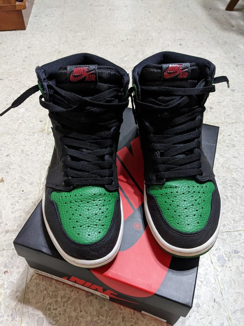 air jordan 1 pin green