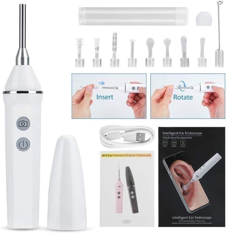 Otoscope,microscope digital usb camera,Ear Endoscope,Ear Cleaner Camera ...