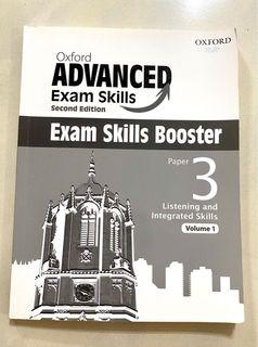 全新❗️Oxford advanced exam skills exam skills booster paper 3 volume 1 (2nd edition) 教科書/書本/補充/練習textbook