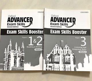 全新❗️Oxford advanced exam skills exam skills booster paper 1&2/3 volume 2 (2nd edition) 教科書/書本/補充/練習textbook