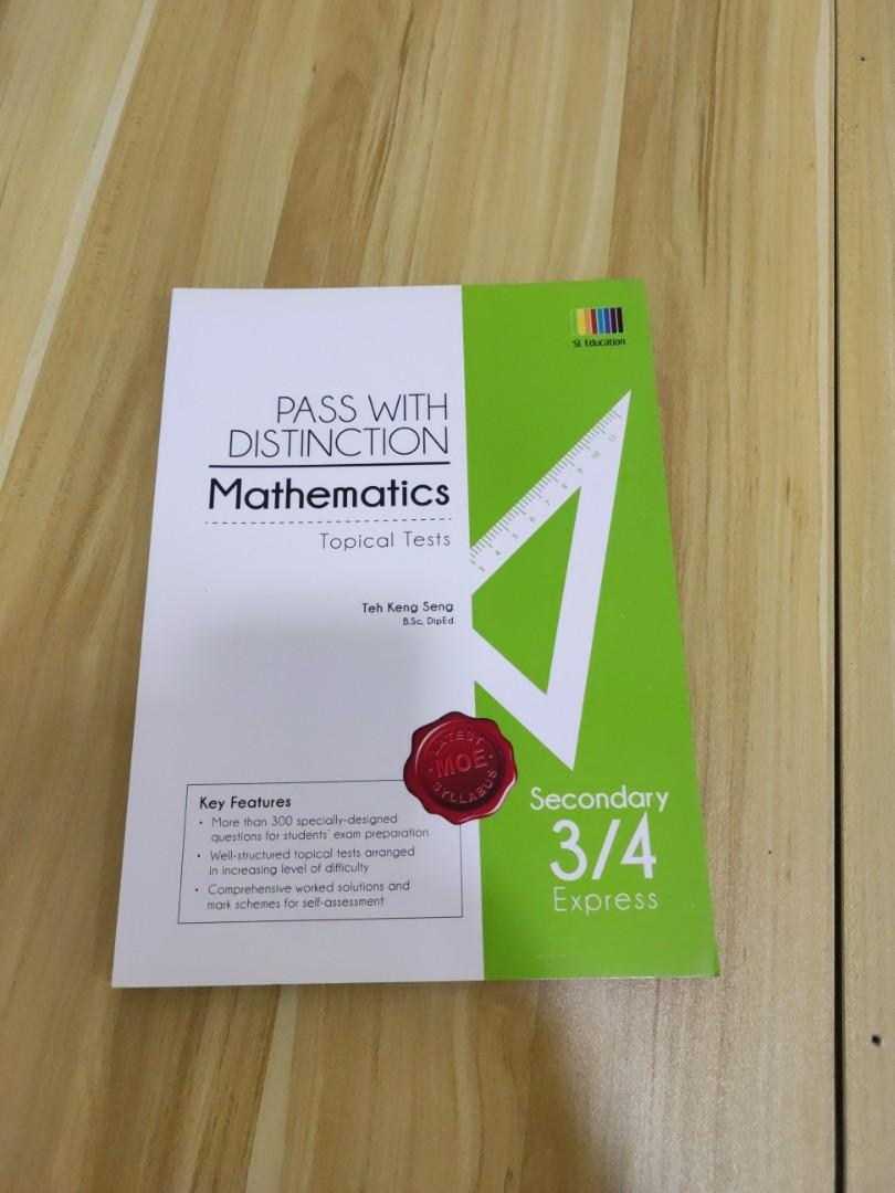 Pass with Distinction Mathematics, Hobbies & Toys, Books & Magazines ...