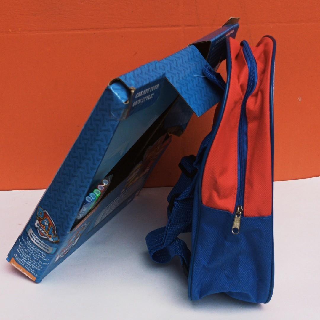 Paw Patrol Colour Your Own Backpack - Tas Punggung anak anak, Bayi & Anak, Lainnya di Carousell