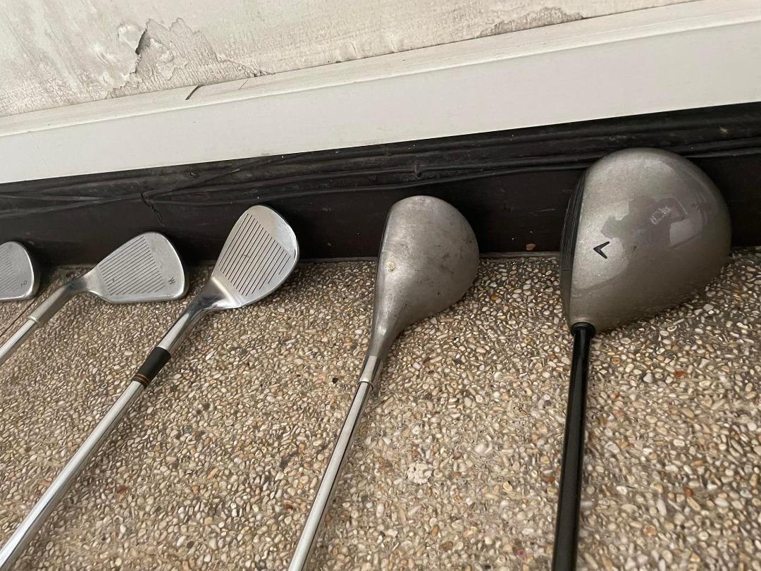 Ping Eye 2 (Black Dot) Complete of Irons + Ping Anser 4 putter + Spalding Lite 3 Iron Driver