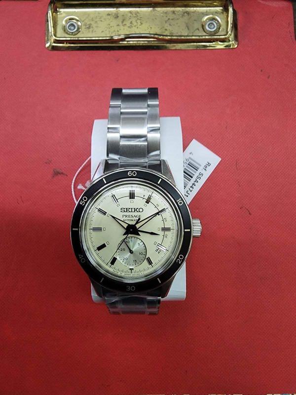 Presage style 60’s with power reserve indicator (Category: Men's Watches) located in Manila. Submitted by shopthevintage (Listing ID 1178912739, Image 3). Description: Presage style 60’s with power reserve indicator Model : SSA447J1 & SSA449J1 Price : 30,000 pesos each *DM for BIG BIG DISCOUNTS *DM for BIG BIG DISCOUNTS Brandnew and complete with 1 year warranty Free deliver within manila area COD basis basta kaya po namin sa area Shipping transa