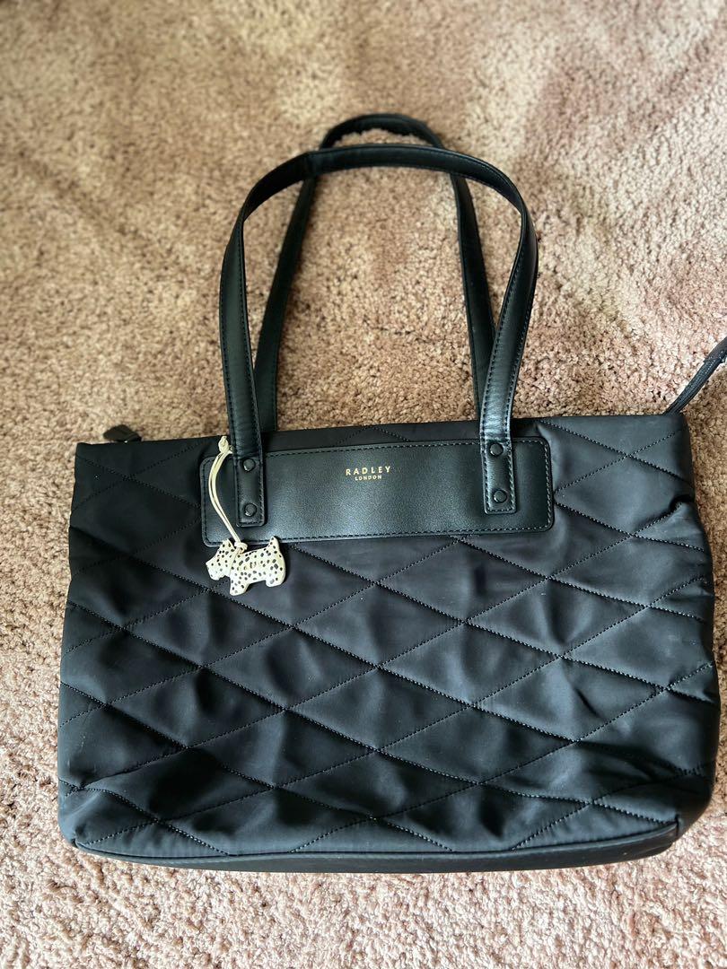 Radley London Womens Charleston Large Zip Top Nylon Quilted Tote