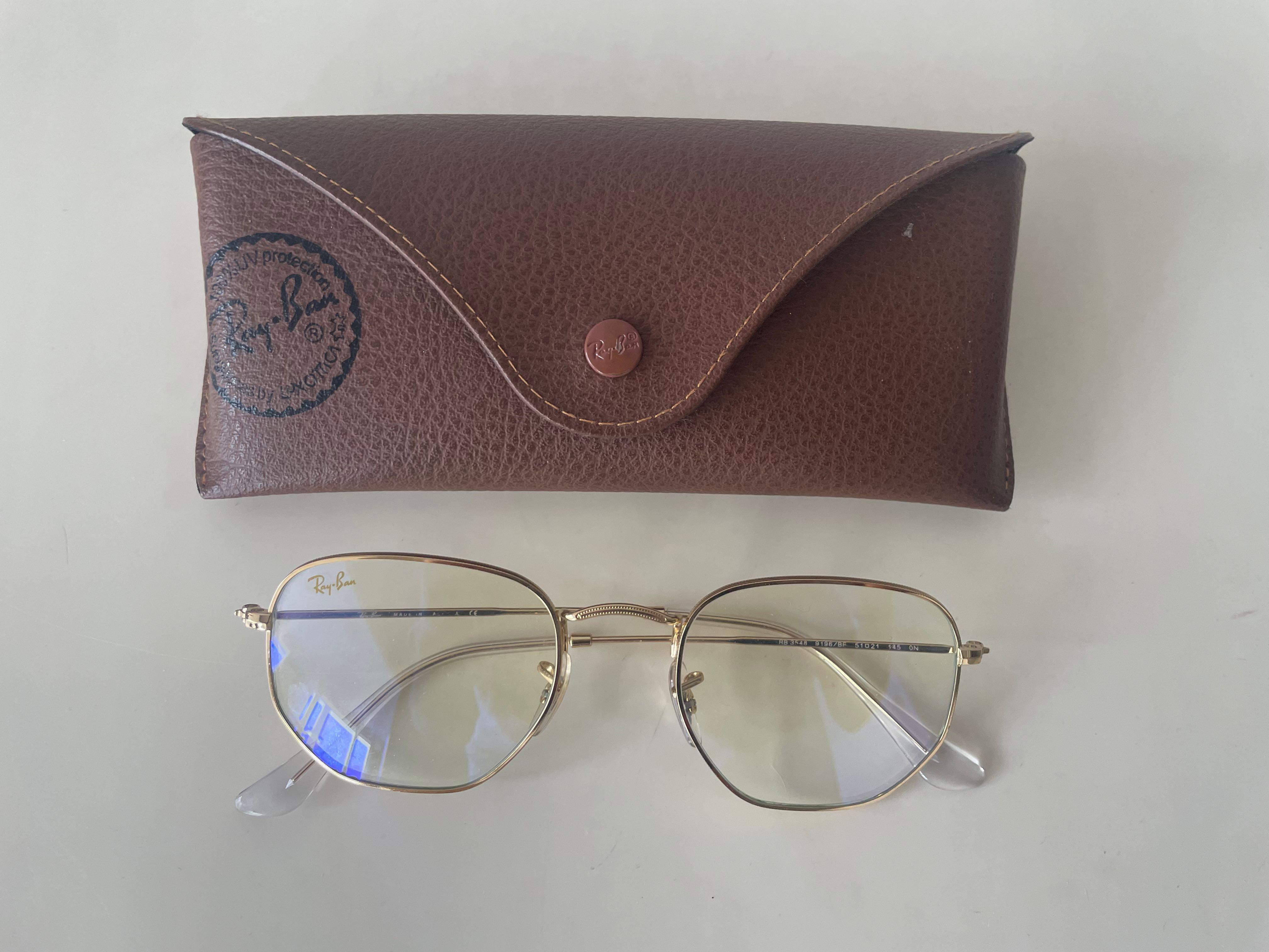 Ray Bans Blue light glasses, Women's Fashion, Watches & Accessories,  Sunglasses & Eyewear on Carousell