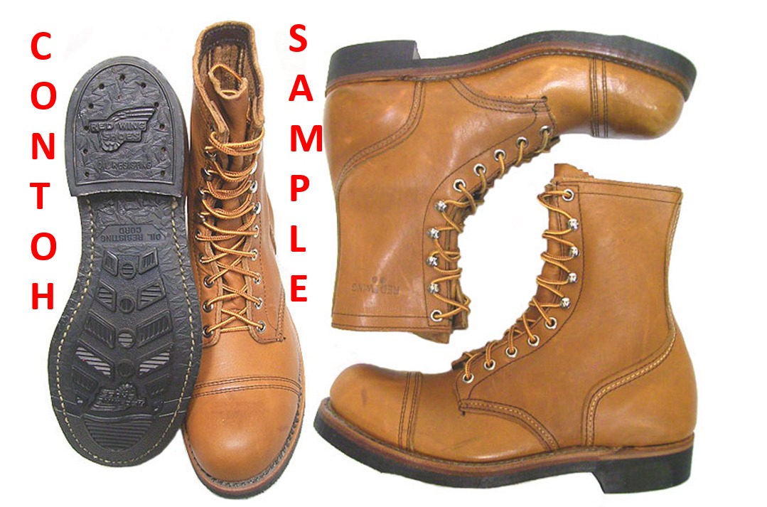 Red Wing 915 iron ranger steel toe 10.5D rare