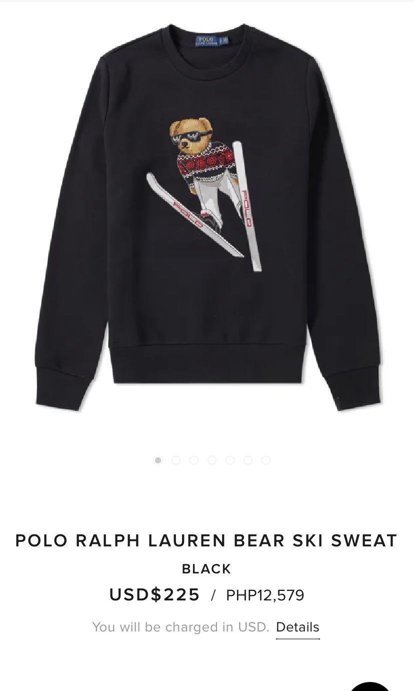 Polo bear ski sweater online