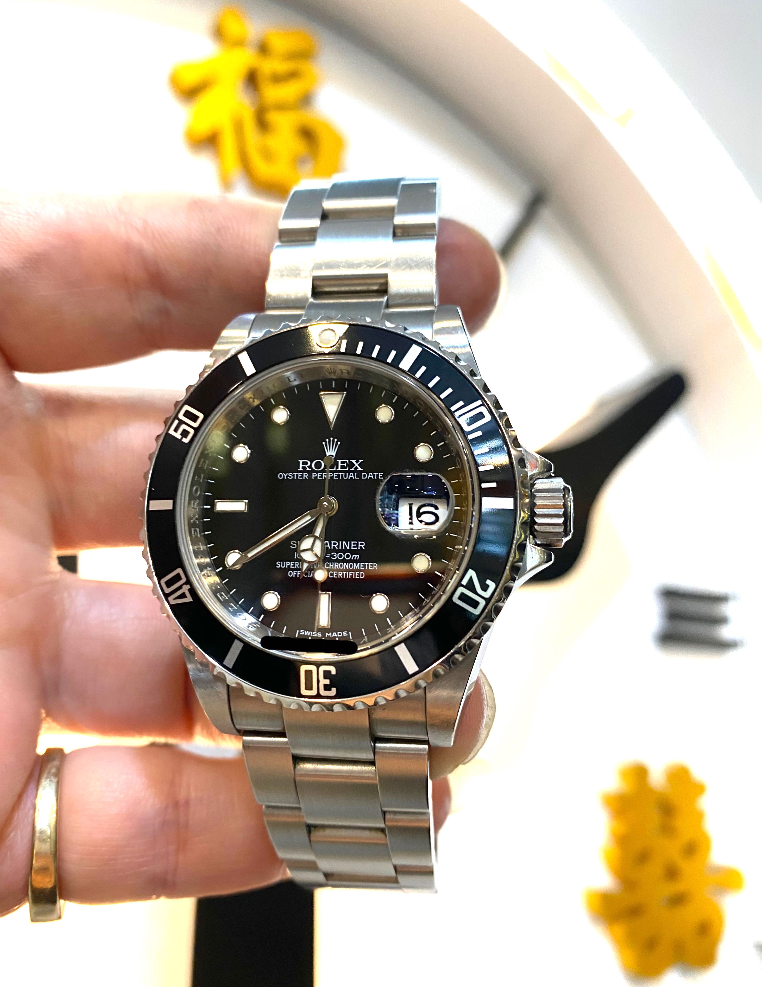 Rolex 16610 submariner date, Luxury, Watches on Carousell
