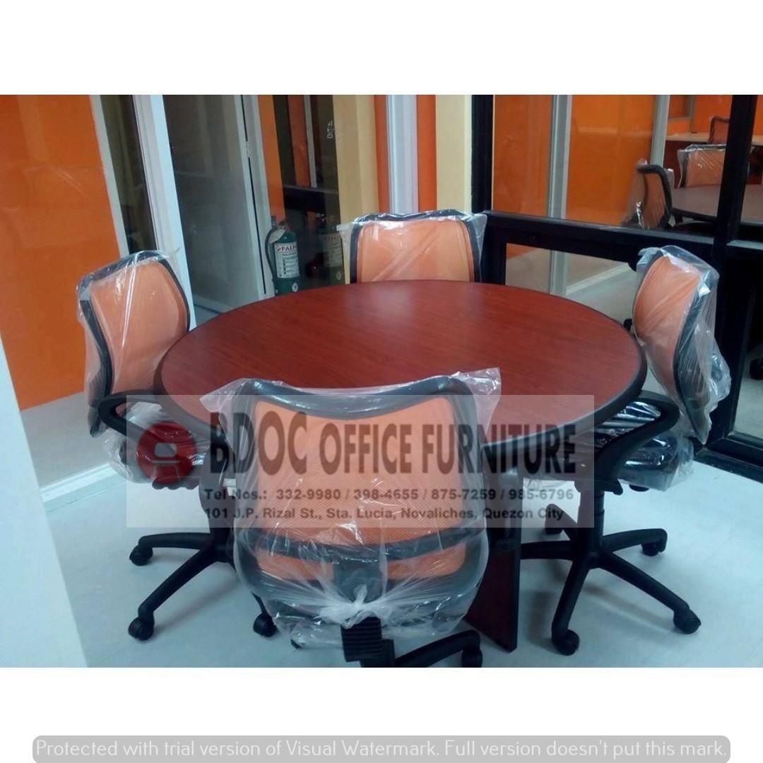 Round Table office Table Work Table, Furniture & Home Living