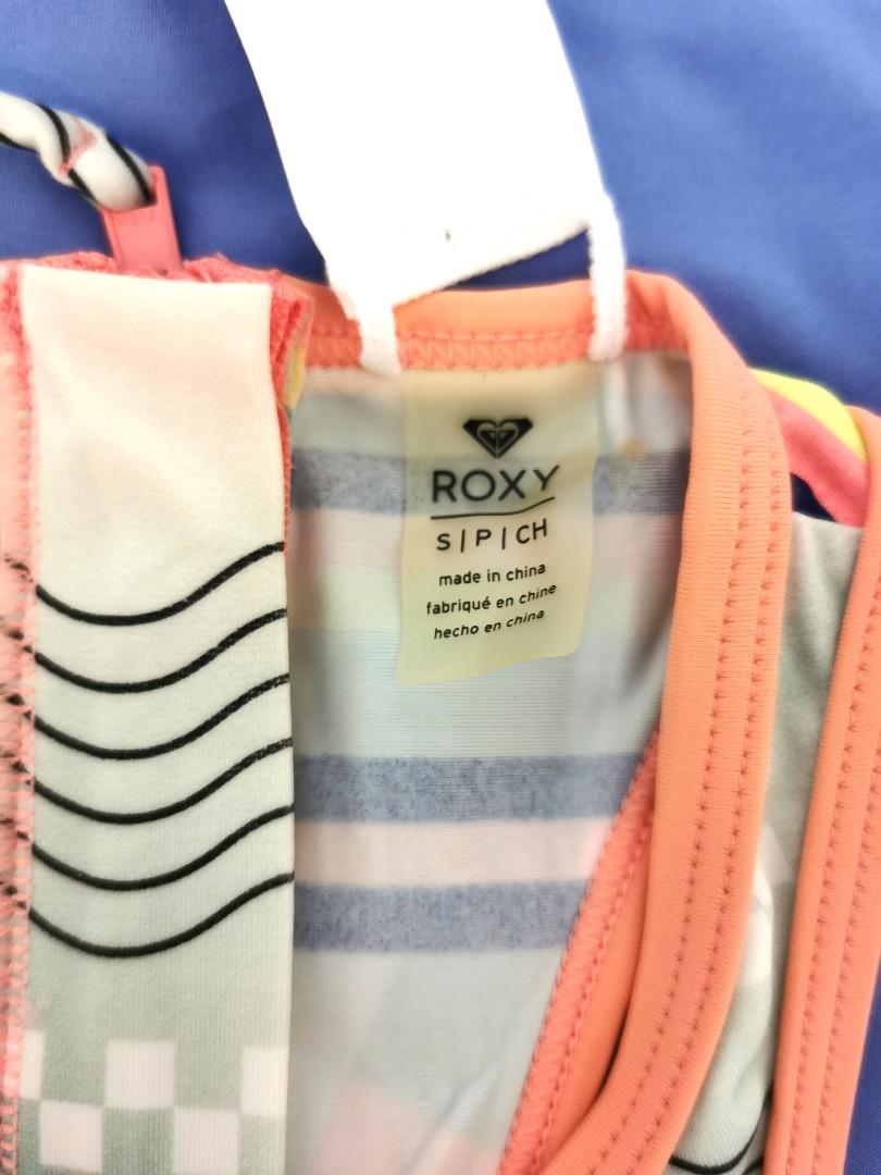 ROXY Quicksilver Back Zip One Piece Swimsuit, Women's Fashion, Swimwear