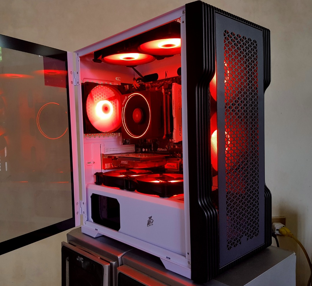 Ryzen 5 Gaming Rig Desktop PC System Unit Like New Condition, Computers ...