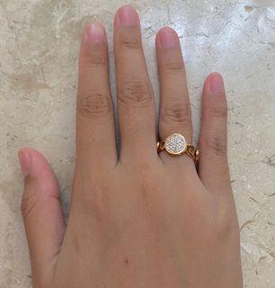 (SALE) Cincin Bulat Rosegold Titanium