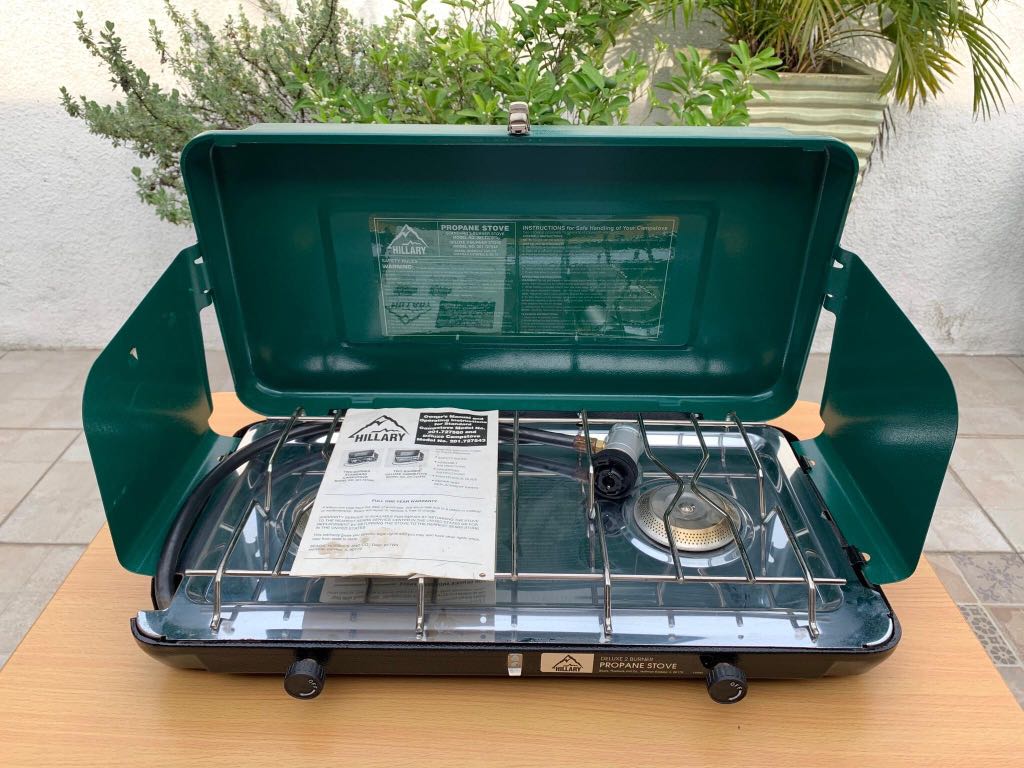SEARS HILLARY DELUXE 2BURNER PROPANE STOVE Portable Stove / Camping Stove, Sports Equipment