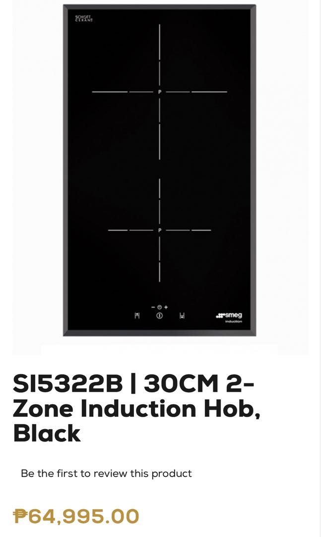 SMEG INDUCTION HOB, TV & Home Appliances, Kitchen Appliances, Other Kitchen Appliances on Carousell