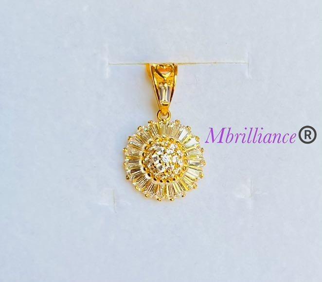 Gold locket new arrivals designs with stones