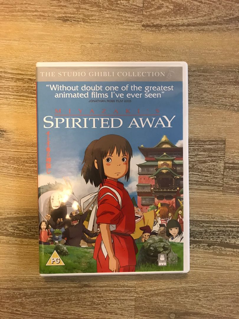 Spirited Away, Hobbies & Toys, Music & Media, CDs & DVDs on Carousell