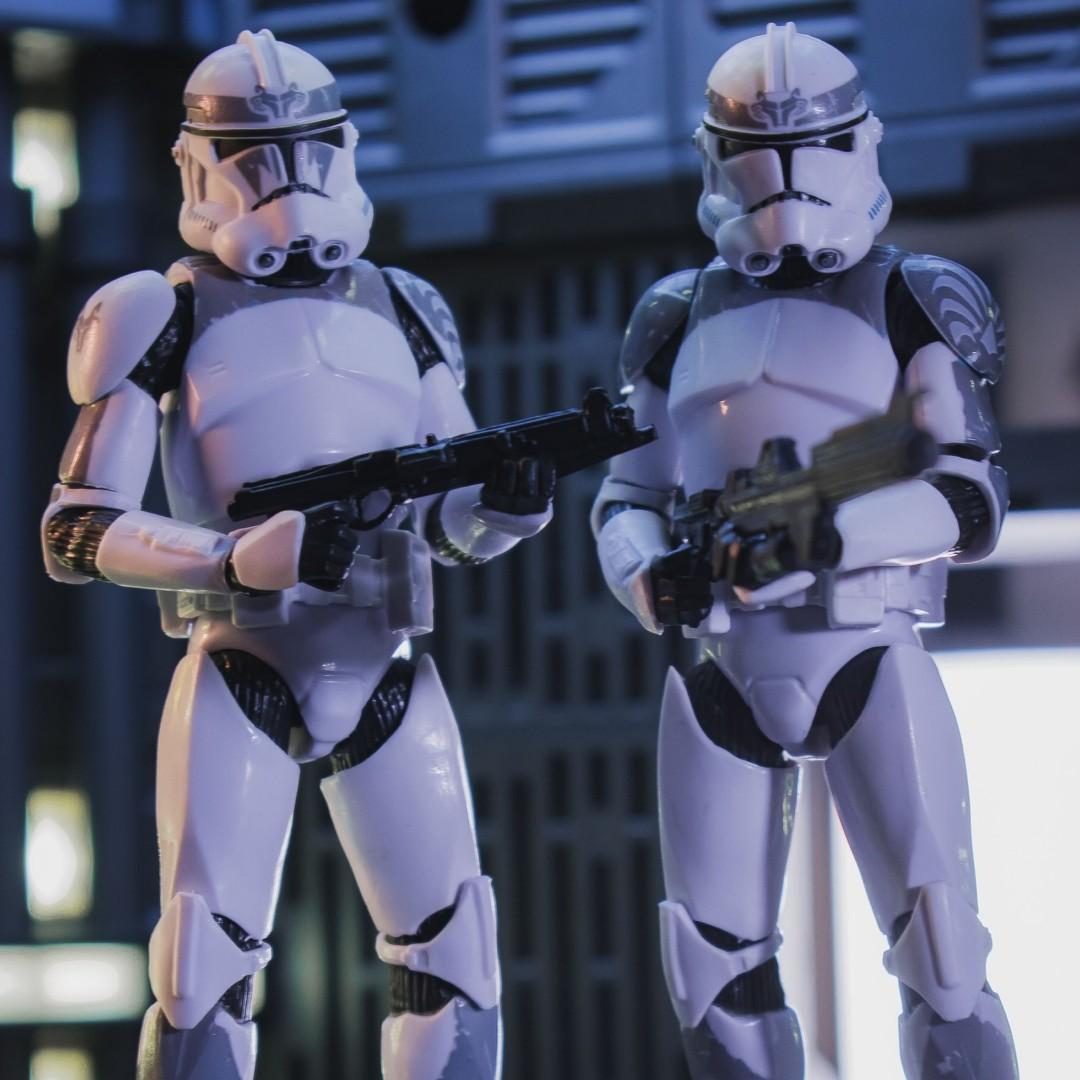 Star Wars Black Series Custom Wolfpack Clone Trooper