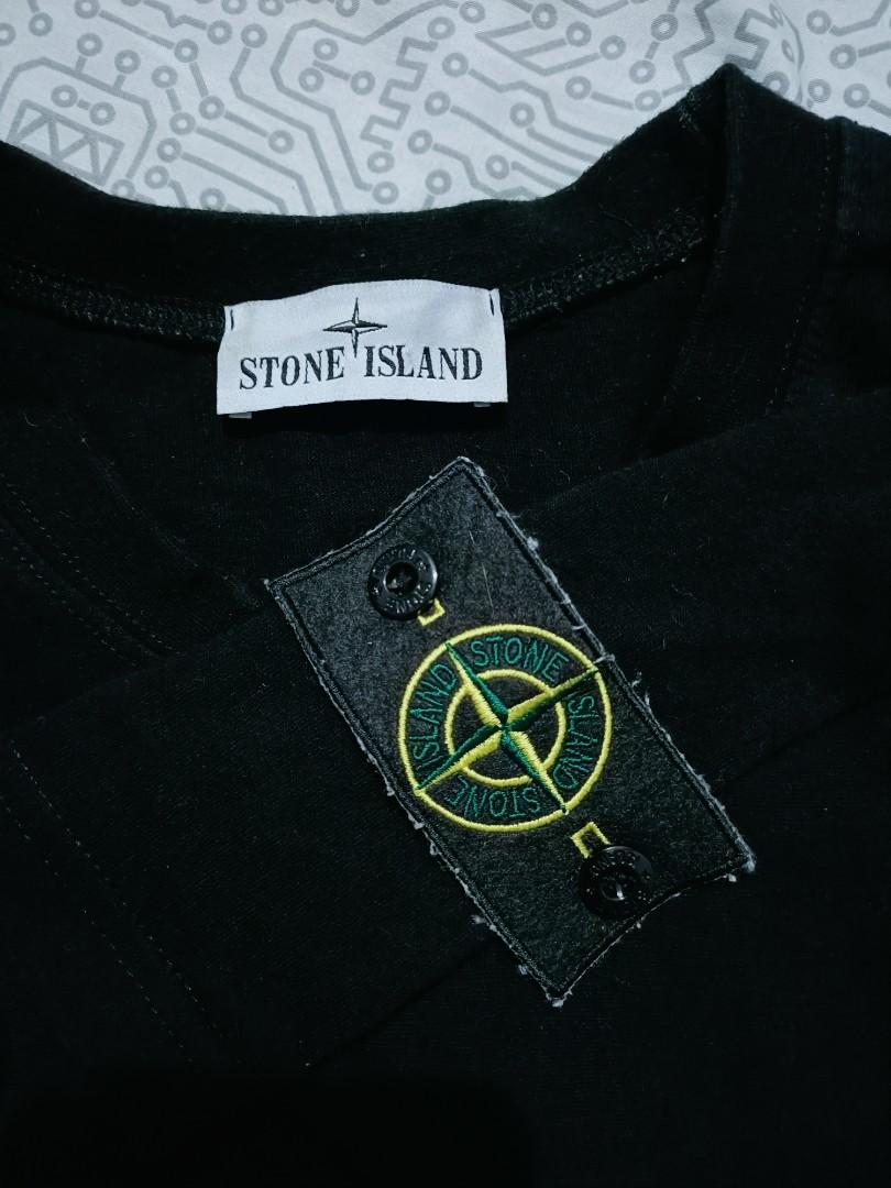 Stone island t deals shirt met badge