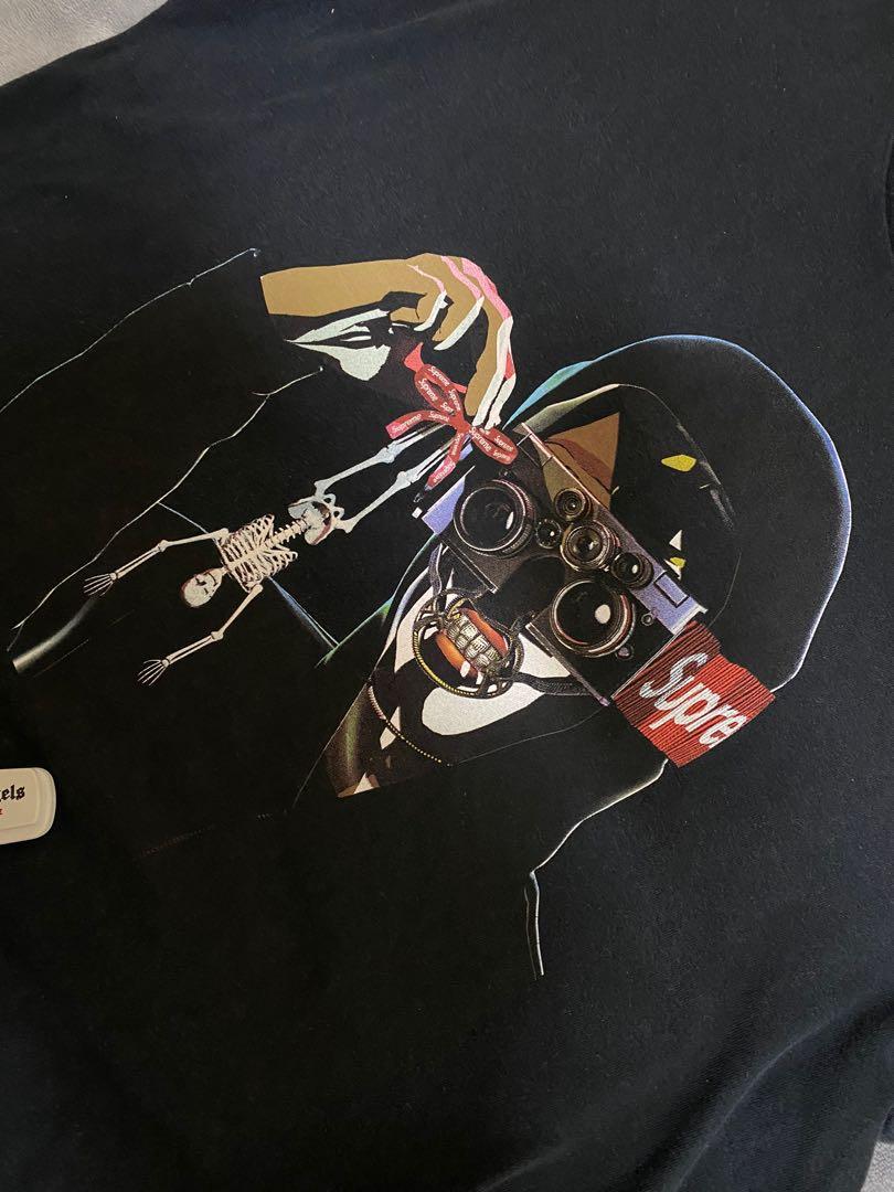 Supreme creeper tee black discount
