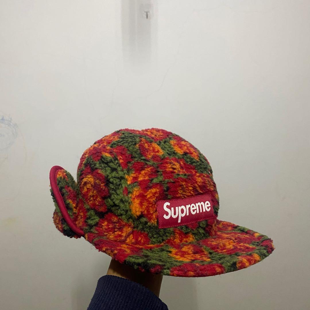 Supreme Floral Flap Cap