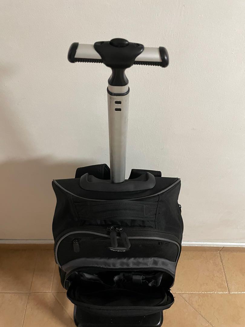 Targus backpack with wheels, Men's Fashion, Bags, Backpacks on Carousell